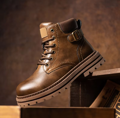 Norla Boots — Genuine Leather Durable Casual Boots with Adjustable Buckle
