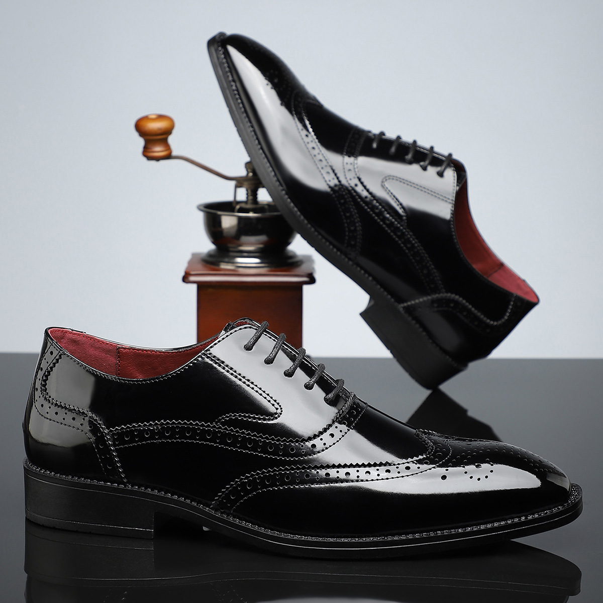 SH-CambridgeBrogue™ — Command Attention with All-Day Power and Style