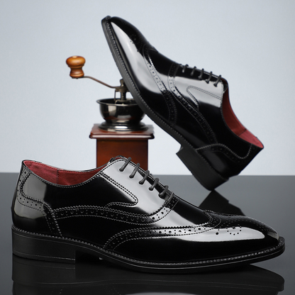 SH-CambridgeBrogue™ — Command Attention with All-Day Power and Style