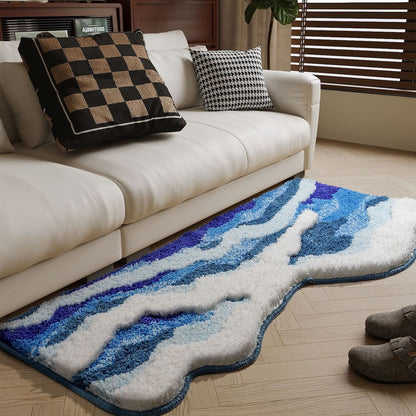 Elan Bora Blue Mat™ — Step Into Soothing Luxury That Warms and Protects Every Inch
