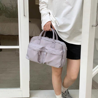 Kalen — Lightweight Nylon Crossbody Bag with Zipper Compartment