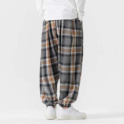 Luxury-Soft Plaid Joggers™ — Feel Unstoppable Comfort That Moves With You All Day