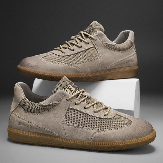 Liano Heritage — Italian Genuine Leather Sneaker with Durable Comfort