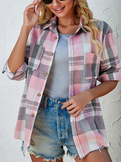 PlaidFlex™ — Effortless Comfort That Moves With Your Confidence