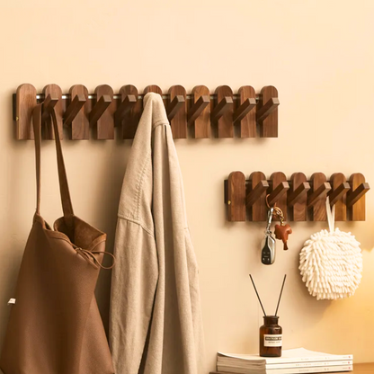 Woodstar™ Magnetic Wall Hooks — Transform Chaos into Sleek, Effortless Order Instantly