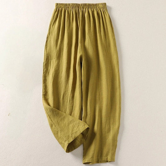 AeroLuxe Linen™ Pants — Feel Fresh and Command Every Room with Effortless Cool Comfort
