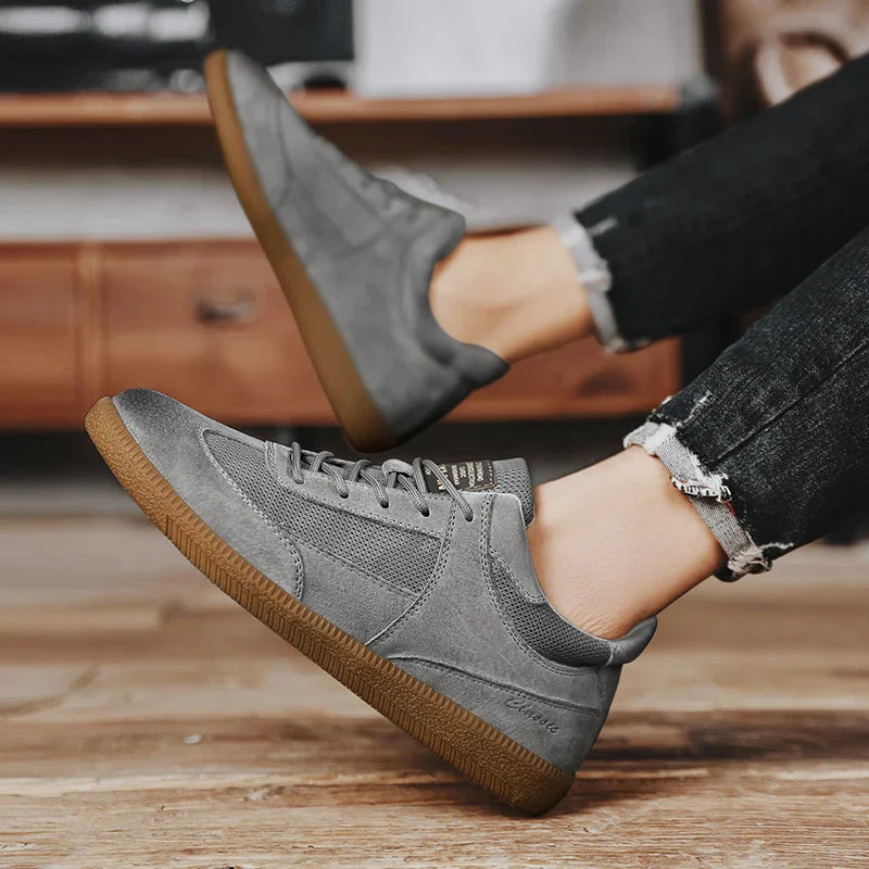 Liano Heritage — Italian Genuine Leather Sneaker with Durable Comfort