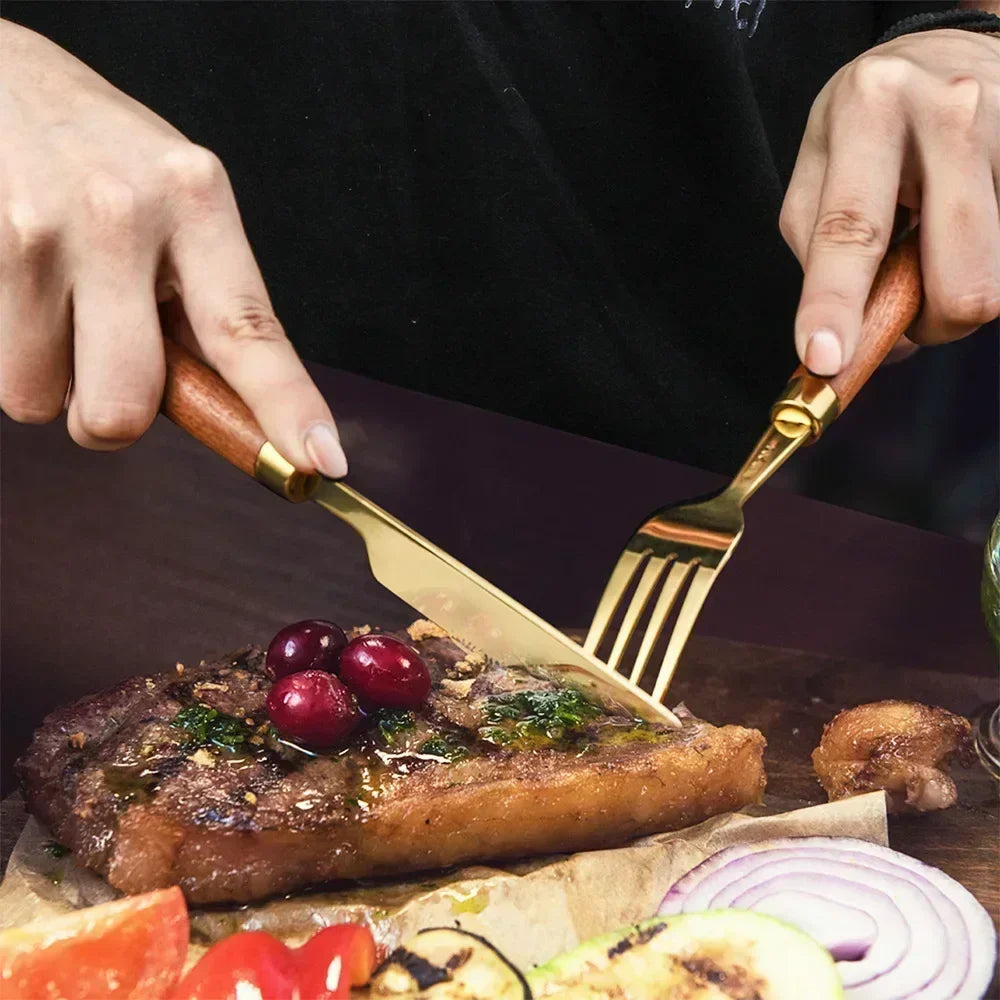 Silvergold Cutlery Set™ — Command Every Meal with Unforgettable Power and Style