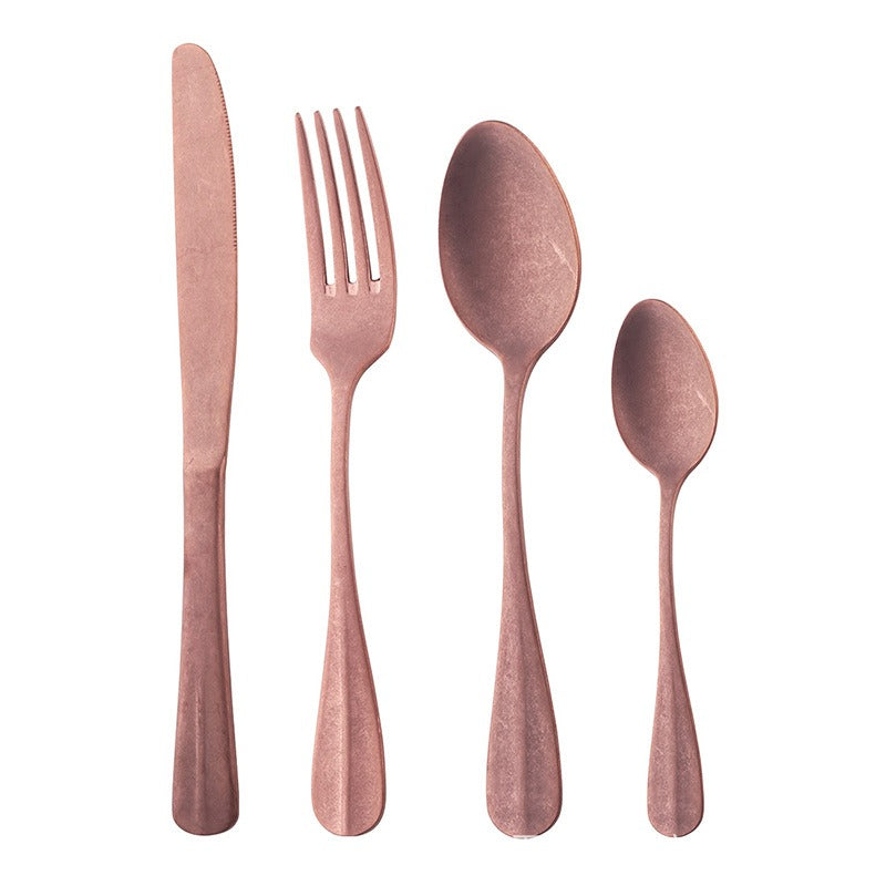 StoneVale™ Ultra Matte Silverware Set — Grip Every Meal with Bold Luxury and Timeless Power