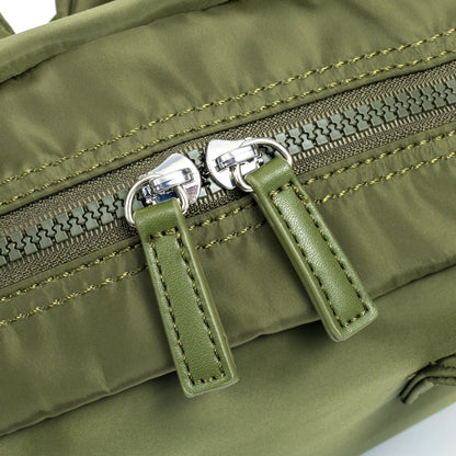Kalen — Lightweight Nylon Crossbody Bag with Zipper Compartment
