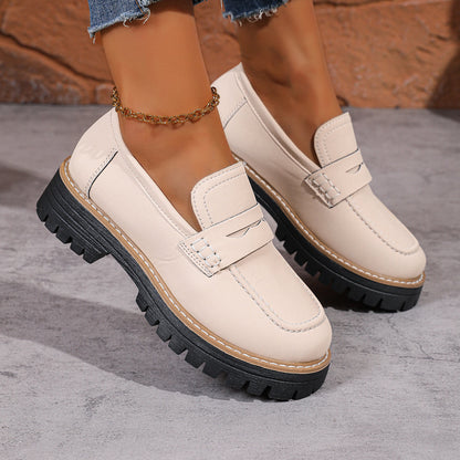 Norla Lugloafers — Chunky Sole Penny Loafers with Cushioned Comfort