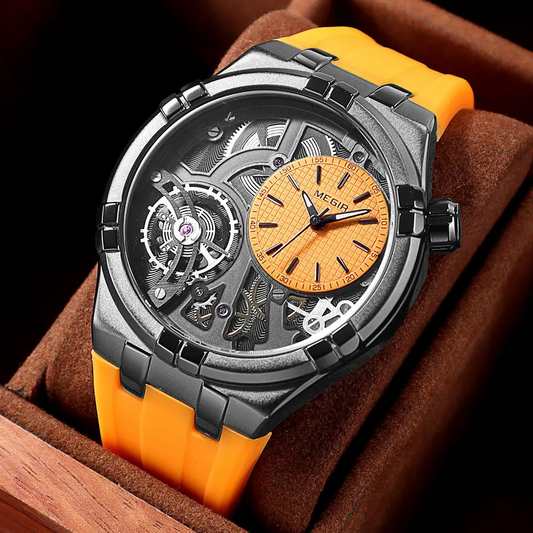 Ventrox — Precision Skeleton Sport Watch with Silicone Strap