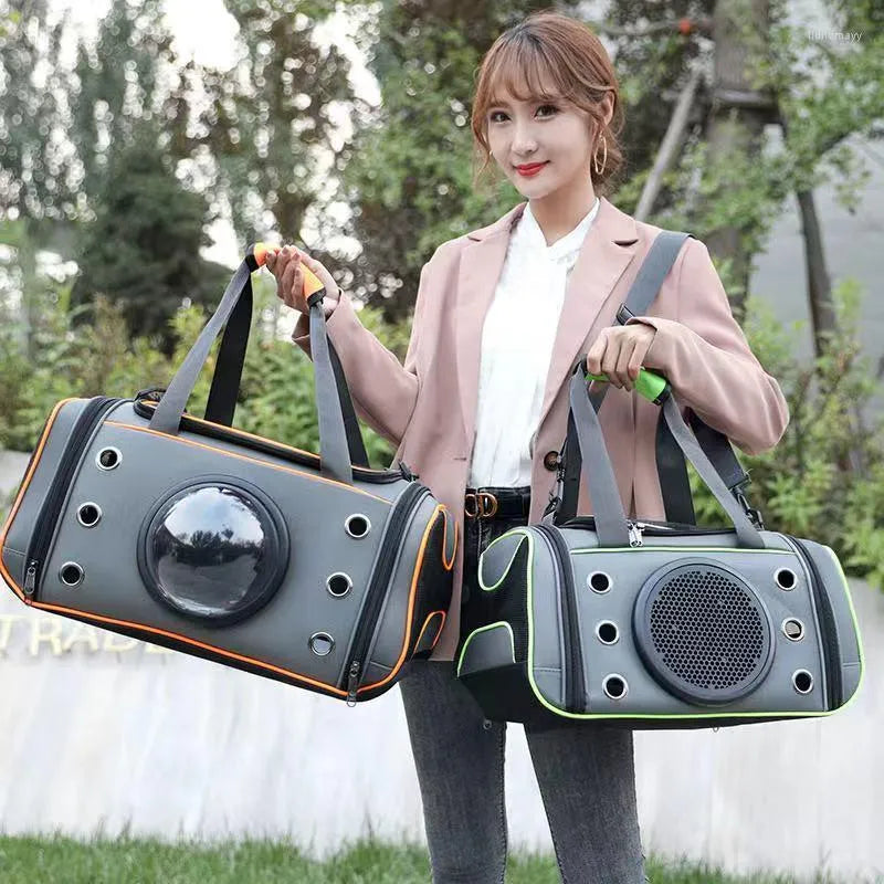 BreatheEasy Pet Carrier™ — Turn Every Trip into a Calm, Cozy Adventure Your Pet Will Love