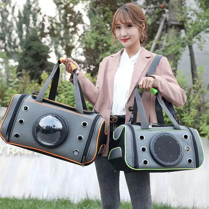BreatheEasy Pet Carrier™ — Turn Every Trip into a Calm, Cozy Adventure Your Pet Will Love