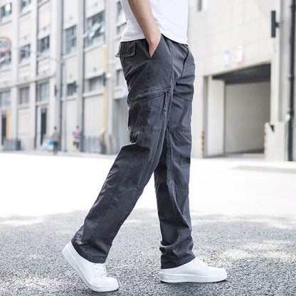 Tavren Cargo Pants — Organic Cotton Stretch Workwear with Utility Pockets