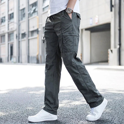 Tavren Cargo Pants — Organic Cotton Stretch Workwear with Utility Pockets