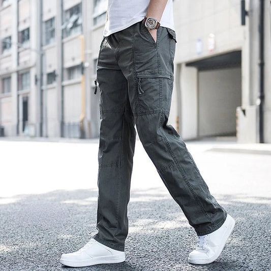Tavren Cargo Pants — Organic Cotton Stretch Workwear with Utility Pockets