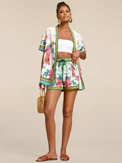 SolaraVibe™ Shorts Set — Own Effortless Confidence and Turn Every Head This Summer
