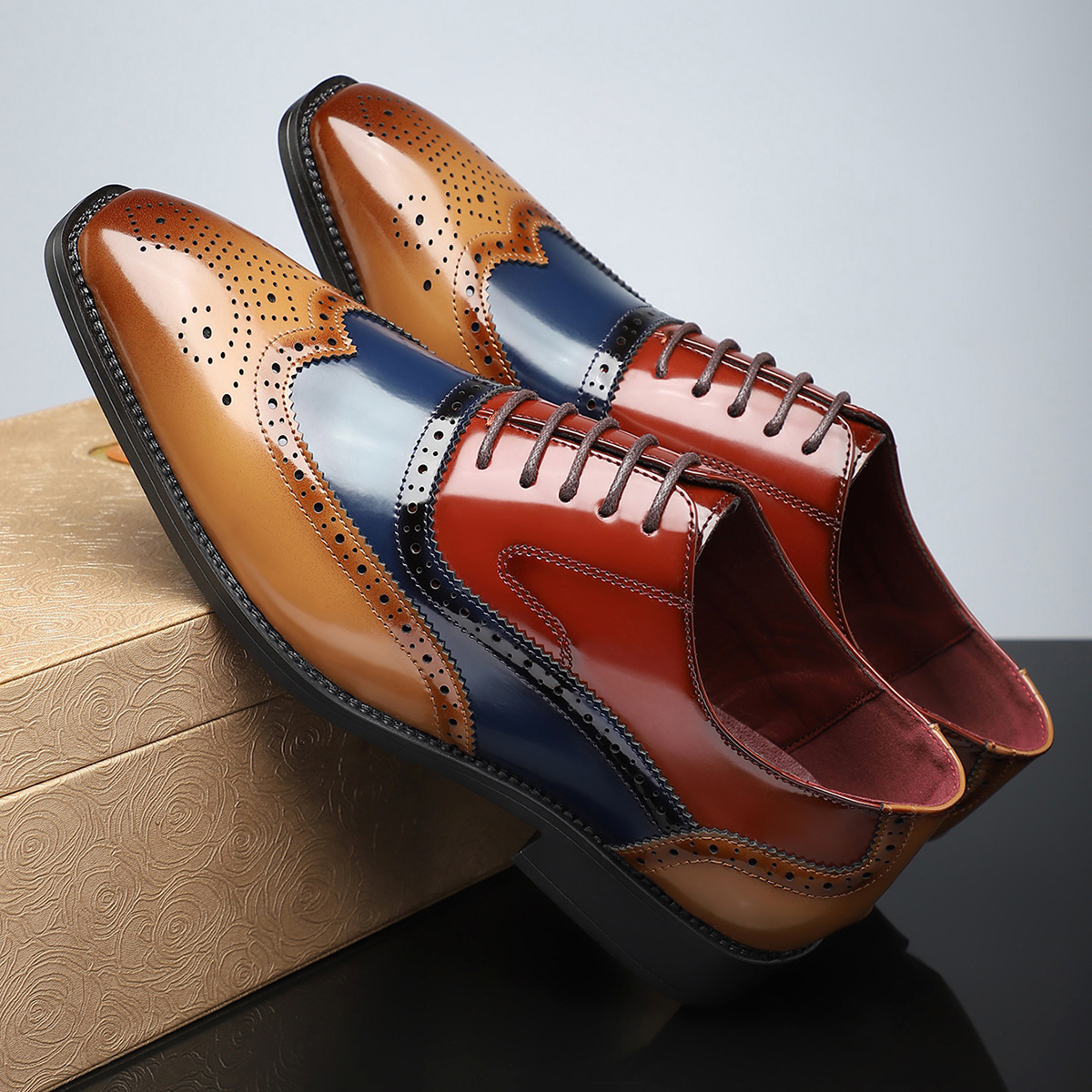 SH-CambridgeBrogue™ — Command Attention with All-Day Power and Style