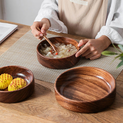 Tondo Walnut Bowl™ — Command Natural Elegance That Sparks Envy Every Time