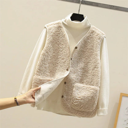 Laylaa — Lightweight Wool Blend Vest with Breathable Warmth