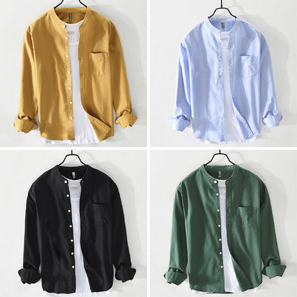 Carlyn Cotton Shirt — Premium Long-Sleeve Button-Up for Everyday Wear