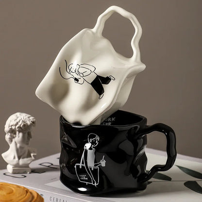 Melting Silhouette Mug™ — Turn Every Coffee Sip Into an Unstoppable Power Move