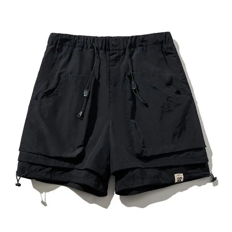 Kairo — Lightweight Nylon Cargo Shorts with Adjustable Fit