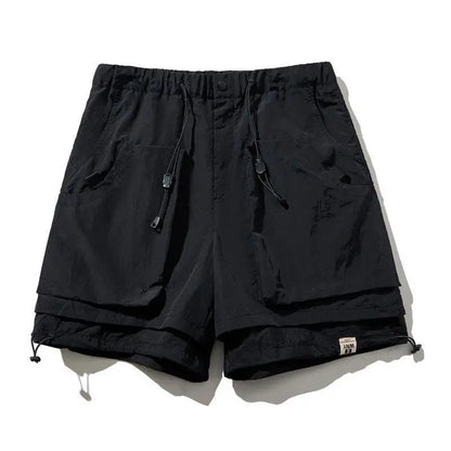 Kairo — Lightweight Nylon Cargo Shorts with Adjustable Fit