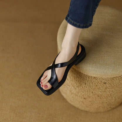 Velitura™ Leather Sandals — Step All Day in Cloud-Like Comfort and Confident Style