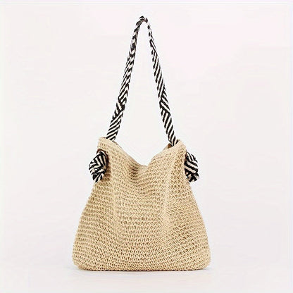 Kaelen — Handwoven Eco-Friendly Carryall Bag with Magnetic Closure