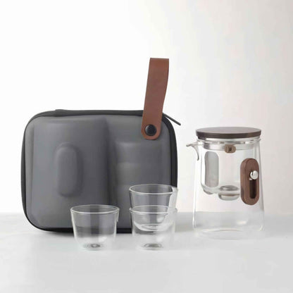 ZenVoyageTravelGlassTeaSet™ — Experience Soul-Soothing Tea Bliss Anywhere You Roam