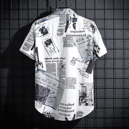 Tropora — Oversized Tropical Shirt with Breathable Lightweight Fabric