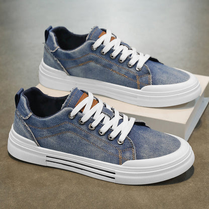 Vireo — Orthopedic Denim Sneakers with Cushioned Support