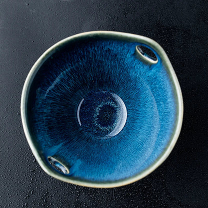 Sena Bowl — Artisan Ceramic Soup Bowl with Handles and Glazed Finish