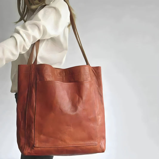 Norla Tote — Elegant Women’s Everyday Bag with Suede Lining