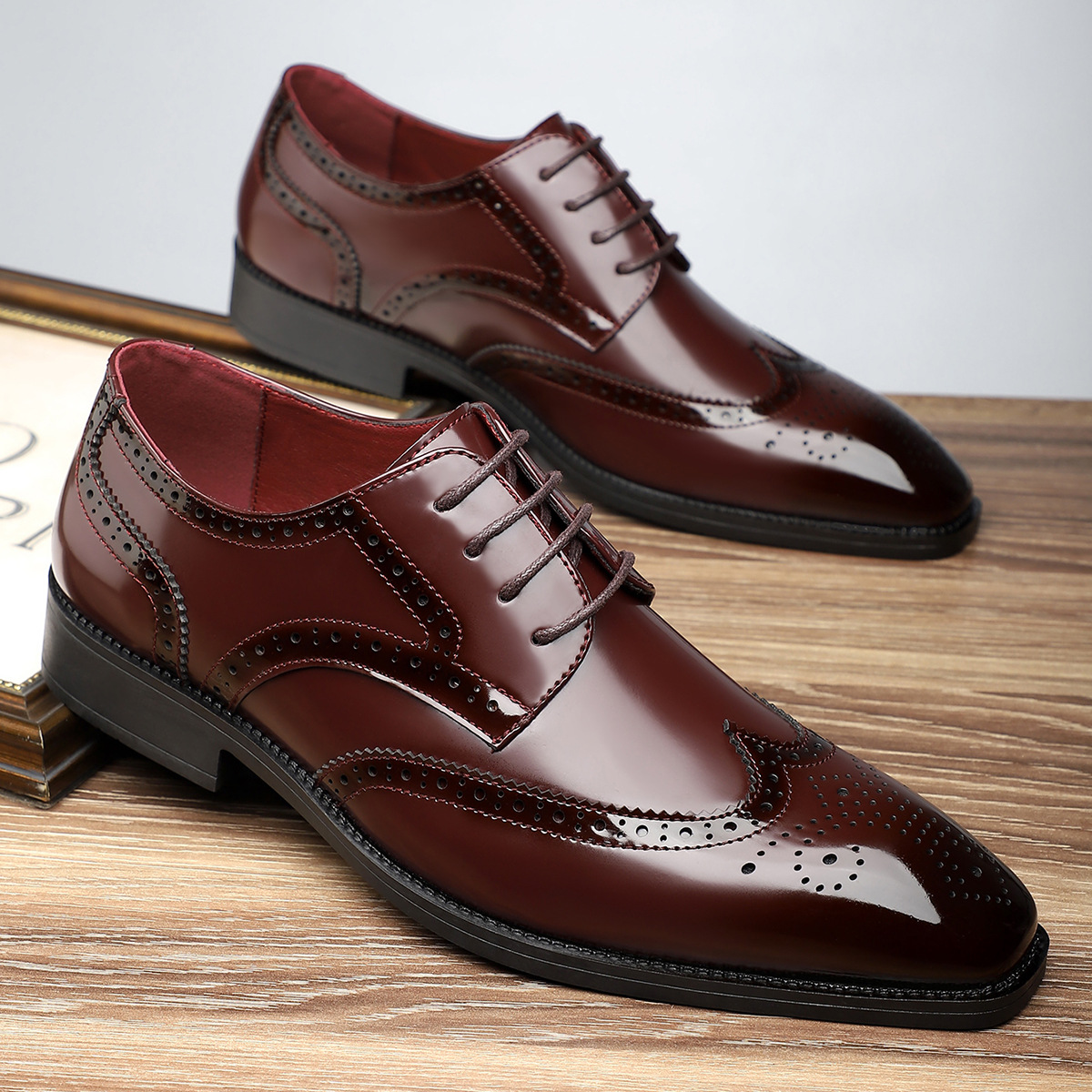 SH-CambridgeBrogue™ — Command Attention with All-Day Power and Style