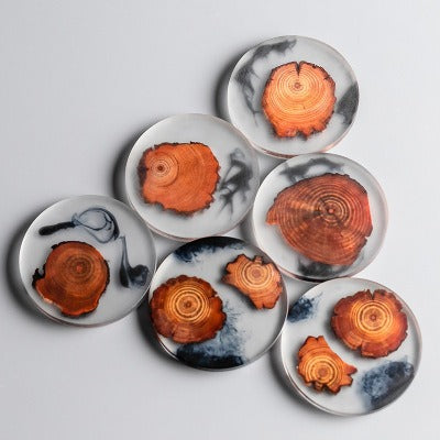 PineGuard™ Coasters — Rugged Pine Power That Defends Your Furniture in Style