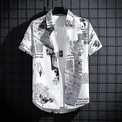 Tropora — Oversized Tropical Shirt with Breathable Lightweight Fabric