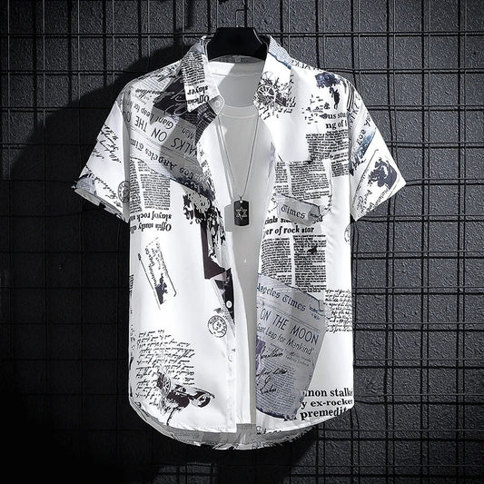 Tropora — Oversized Tropical Shirt with Breathable Lightweight Fabric