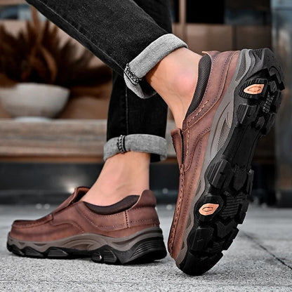 Cowhide Cruiser™ — Conquer Every Step with Unmatched Comfort and Grip