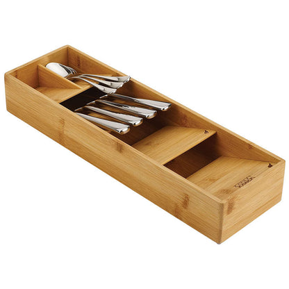 Bamboo Cutlery Organizer™ — Transform Messy Drawers into Calm, Clutter-Free Kitchens