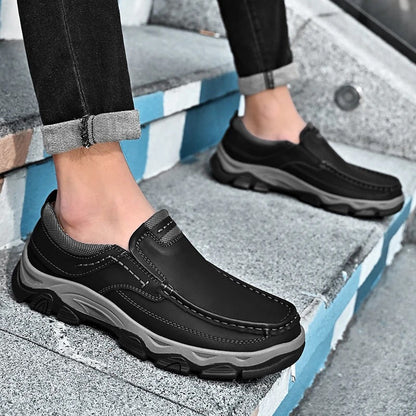 Cowhide Cruiser™ — Conquer Every Step with Unmatched Comfort and Grip