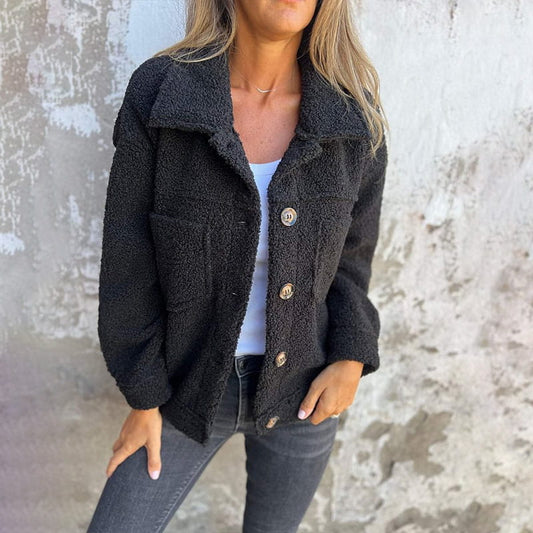 Renard — Stylish Autumn Coat with Classic Lapel Collar