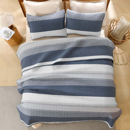 NoirZen™ Quilt Set — Wrap Yourself in Bold Style and All-Season Cloudlike Comfort