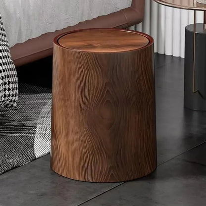 Tavor Bin — 8L Woodgrain Waste Bin with Waterproof Interior