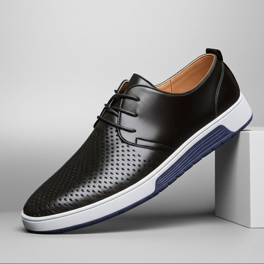 Soren — Vegan Leather Hybrid Loafers with Breathable Upper and Grip Sole
