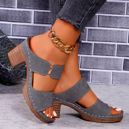 Nexora Block Heel Sandals