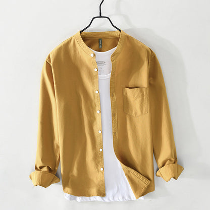 Carlyn Cotton Shirt — Premium Long-Sleeve Button-Up for Everyday Wear