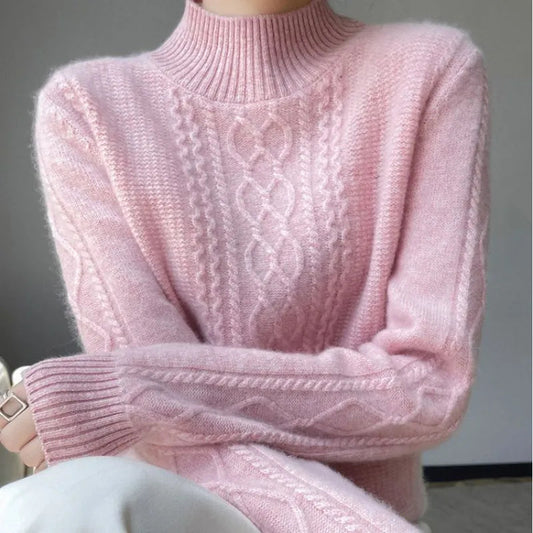 Lamara Turtleneck — Soft Lambswool Sweater with Tailored Fit
